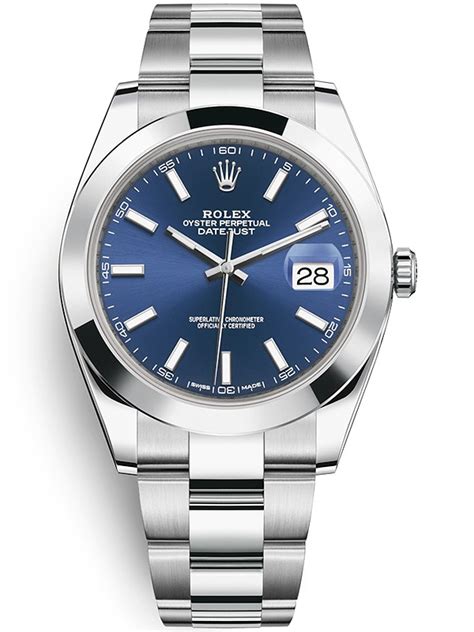 rolex oyster perpetual datejust blu|Rolex Datejust 41 retail price.